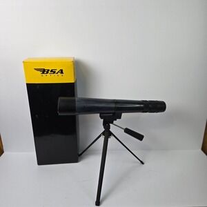BSA Optics 15-45x50mm Deerhunter Spotting Scope with‎ Tripod and Original Box